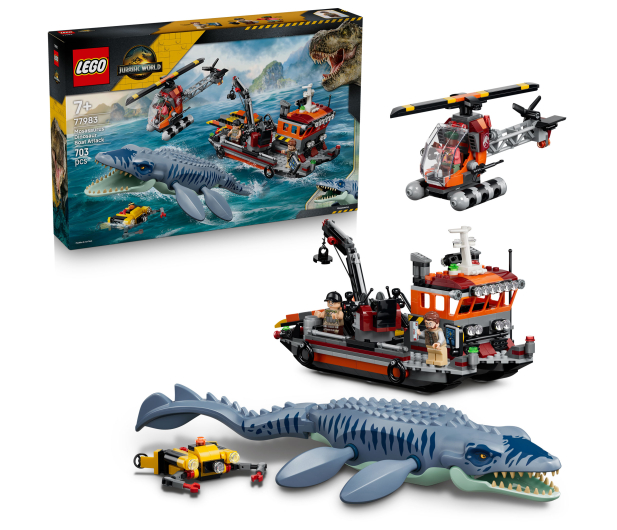 LEGO JURASSIC WORLD 77983 Atak mozazaura na łódź - 1547439 - zdjęcie 2